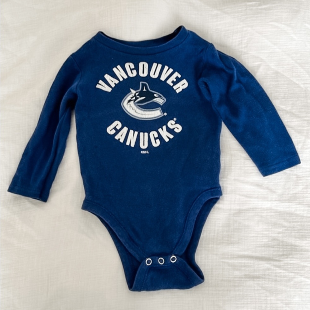 4/$20 Vancouver Canucks Onesie | NHL Licensed | 6-12 Months